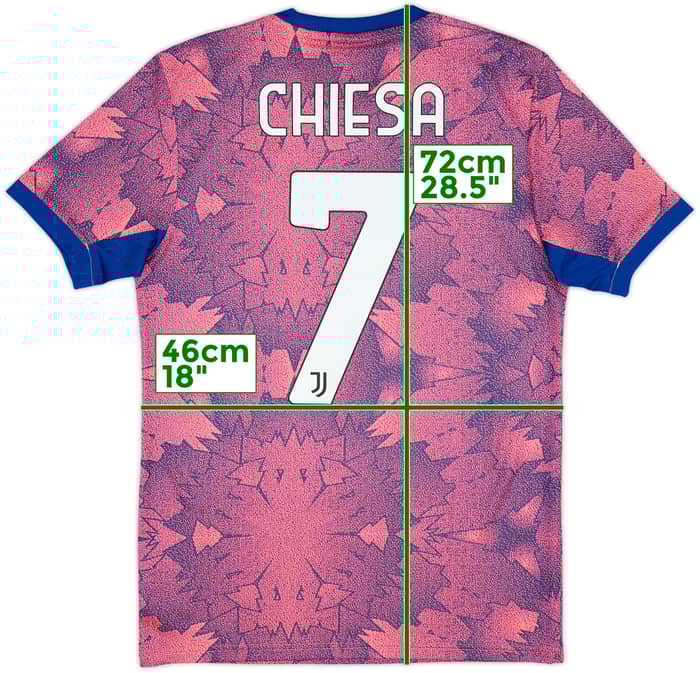 2022-23 Juventus Third Shirt Chiesa #7 - 10/10 - (S)