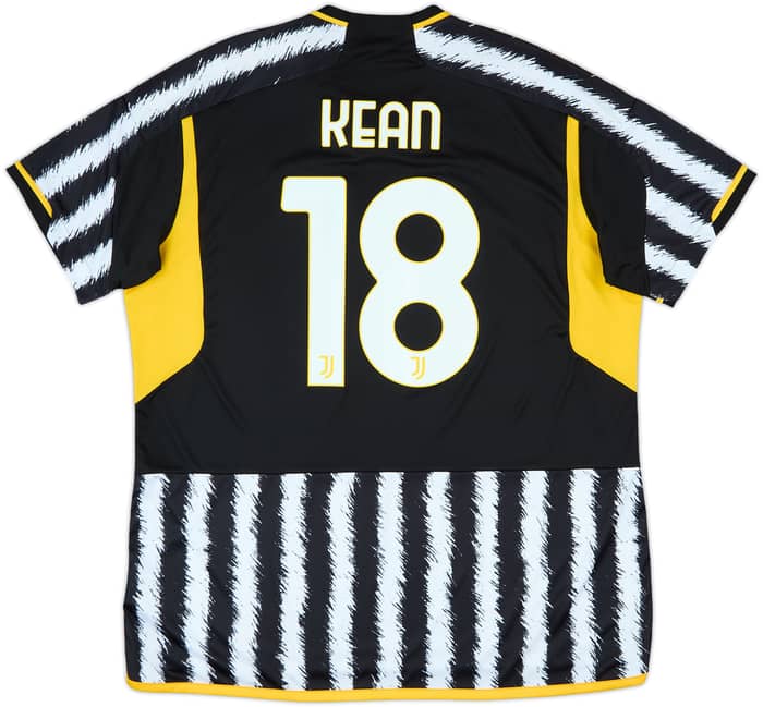 2023-24 Juventus Home Shirt Kean #18 - 10/10 - (XXL)