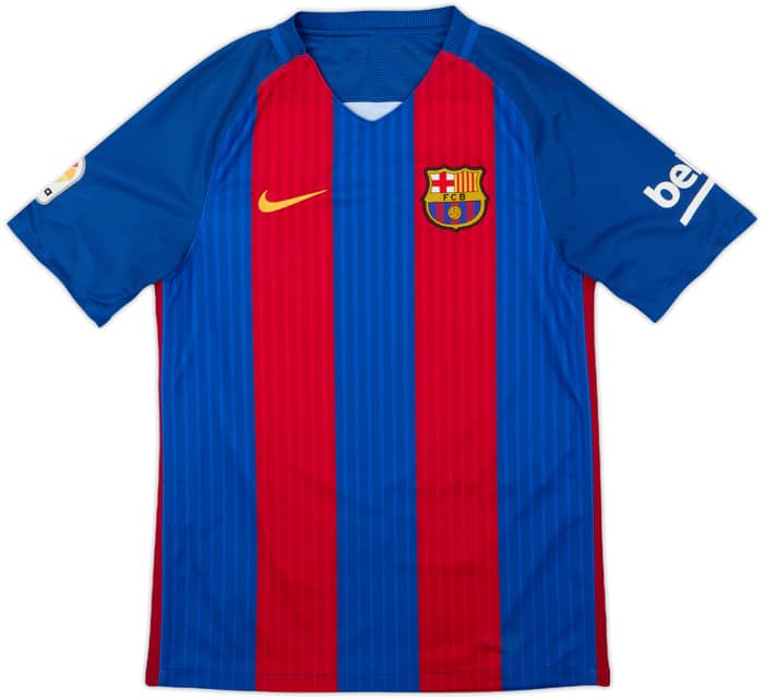 2016-17 Barcelona Home Shirt Neymar Jr #11 - 8/10 - (S)