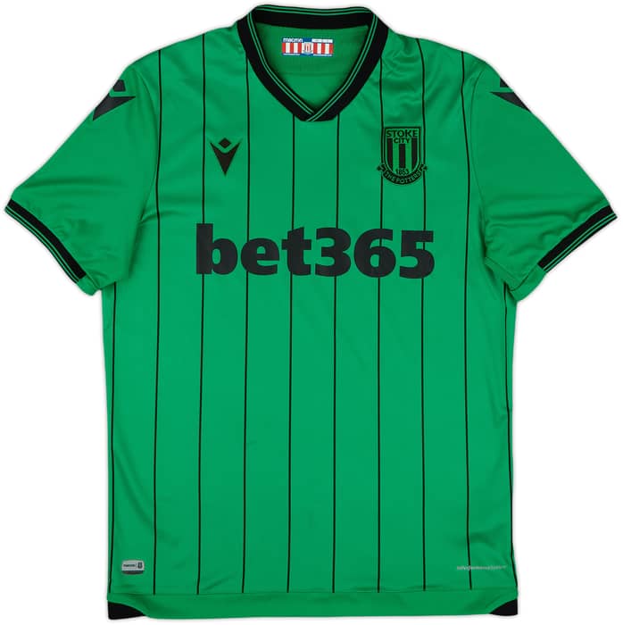 2021-22 Stoke City Away Shirt - 8/10 - (S)