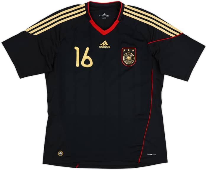2010-11 Germany Away Shirt Lahm #16 - 7/10 - (XL)