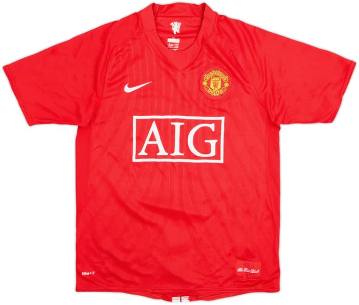 2007-09 Manchester United Home Shirt Tevez #32 - 5/10 - (S)