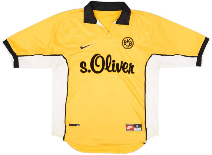1998-00 Borussia Dortmund Home Shirt - 6/10 - (S)
