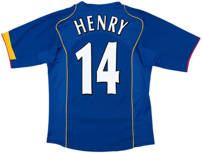 2004-06 Arsenal Away Shirt Henry #14 - 8/10 - (M)
