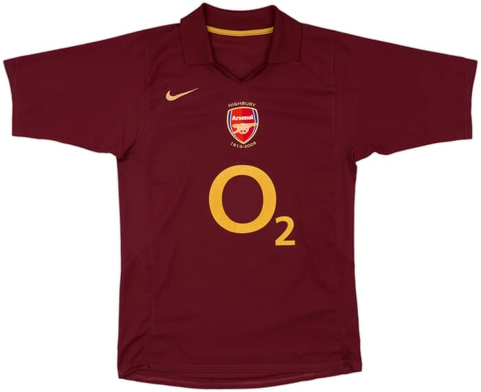 2005-06 Arsenal Home Shirt Henry #14 - 8/10 - (S)