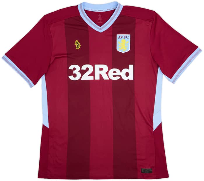 2018-19 Aston Villa Home Shirt Grealish #10 - 10/10 - (L)