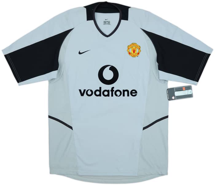 2002-04 Manchester United GK S/S Shirt Barthez #1 (M)