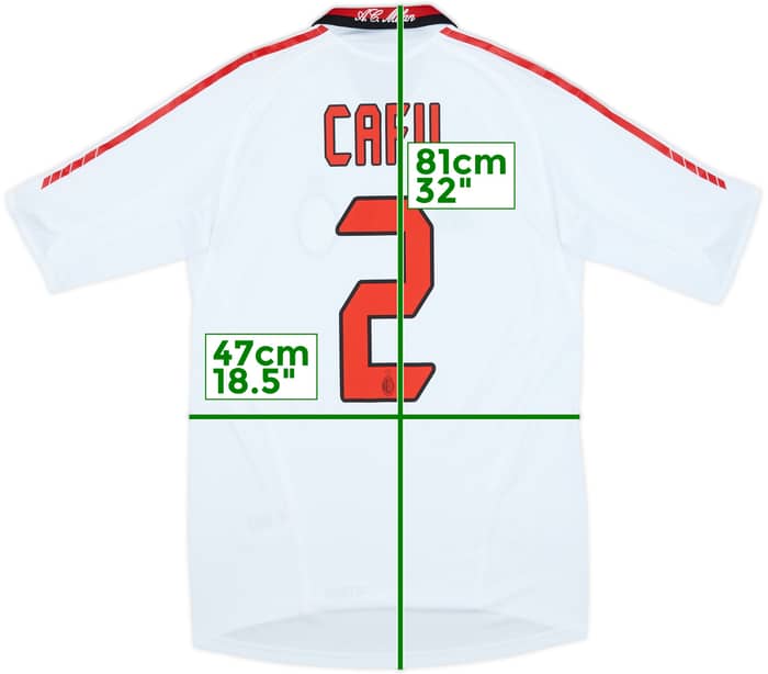 2005-06 AC Milan Away Shirt Cafu #2 (S)