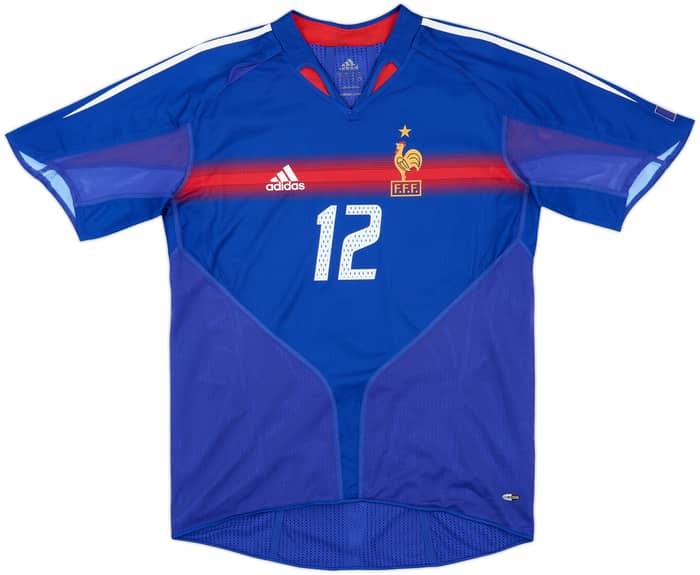 2004-06 France Player Issue Home Shirt Henry #12 - 8/10 - (M)