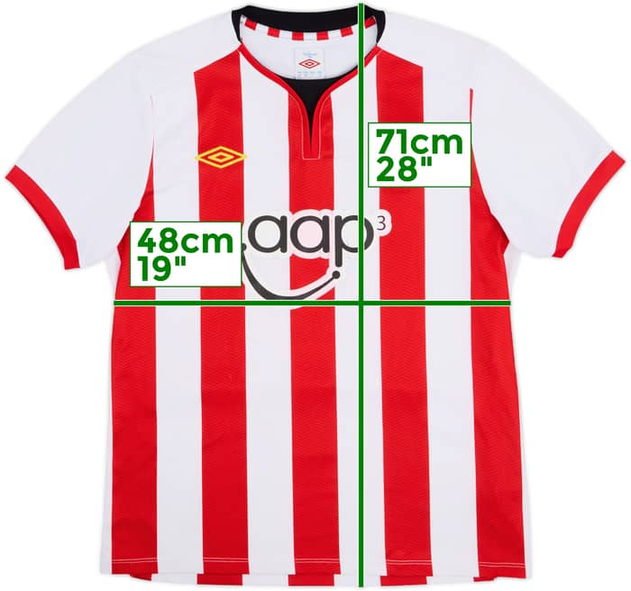2011-12 Southampton Home Shirt - 6/10 - (M)