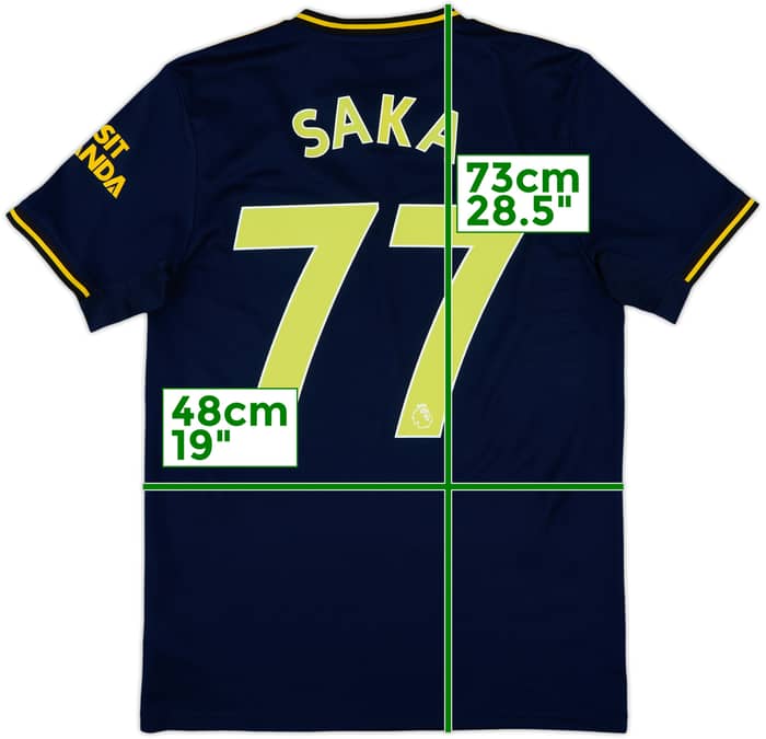 2019-20 Arsenal Third Shirt Saka #77 - 10/10 - (S)