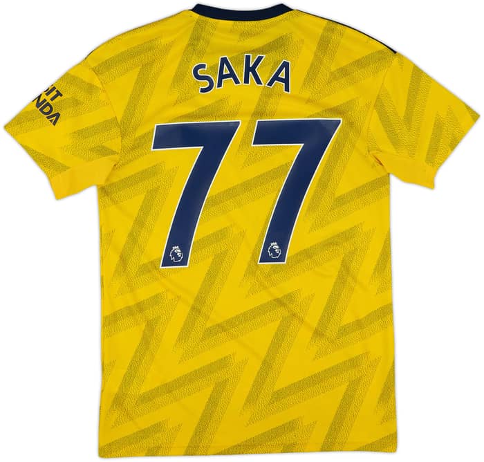2019-20 Arsenal Away Shirt Saka #77 - 10/10 - (S)