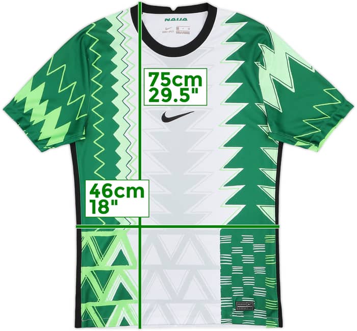 2020-21 Nigeria Home Shirt - 8/10 - (S)
