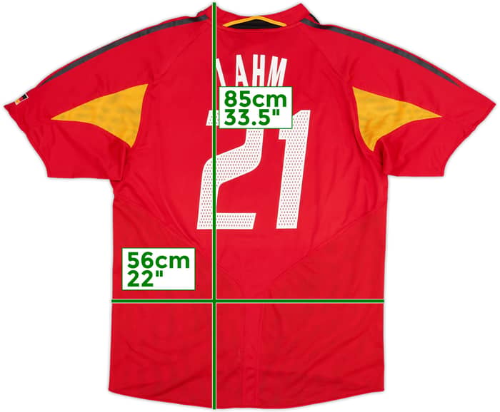2004-06 Germany Third Shirt Lahm #21 - 10/10 - (XL)