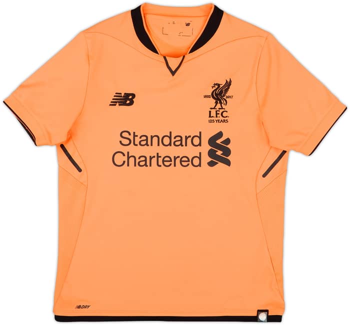 2017-18 Liverpool 125 Years Third Shirt - 7/10 - (L.Boys)
