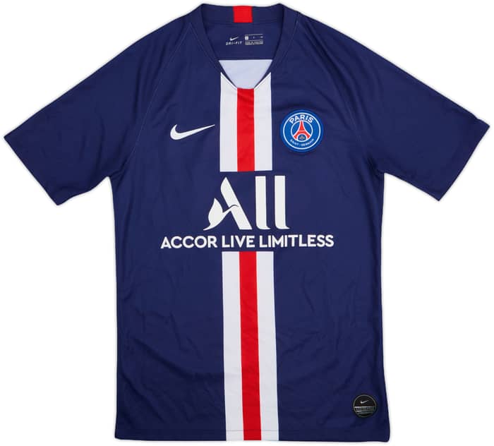 2019-20 Paris Saint-Germain Home Shirt Mbappe #7 - 5/10 - (S)