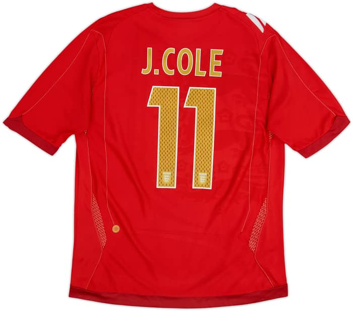 2006-08 Inglaterra Visitante Camiseta J.Cole #11 - 5/10 - (L)