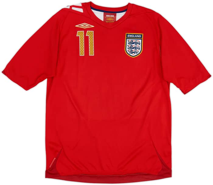 2006-08 Inglaterra Visitante Camiseta J.Cole #11 - 5/10 - (L)