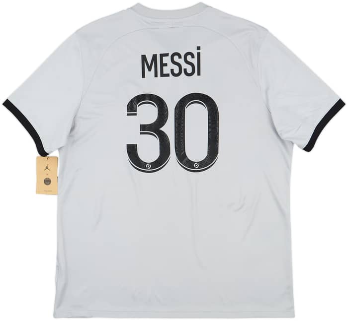 2022-23 Paris Saint-Germain Away Shirt Messi #30 (XL)