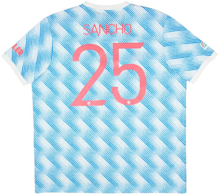2021-22 Manchester United Away Shirt Sancho #25 - 10/10 - (XXL)