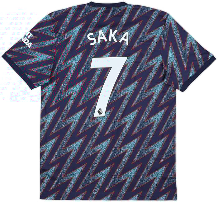 2021-22 Arsenal Third Shirt Saka #7 (M)