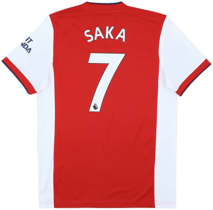 2021-22 Arsenal Home Shirt Saka #7 (L)