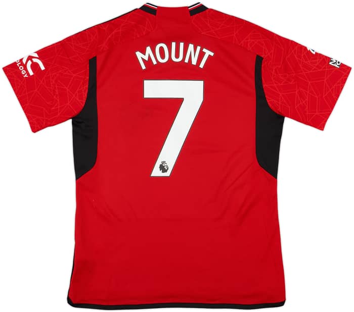2023-24 Manchester United Home Shirt Mount #7 - 10/10 - (L)