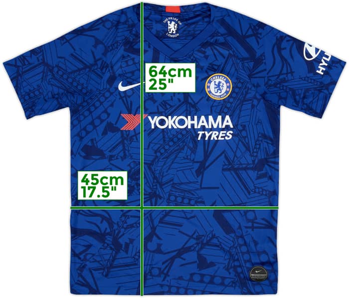 2019-20 Chelsea Home Shirt - 8/10 - (XL.Boys)