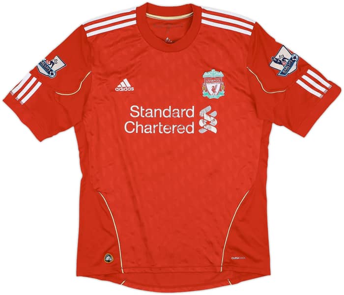 2010-12 Liverpool Home Shirt Jovanovic #14 - 4/10 - (L)