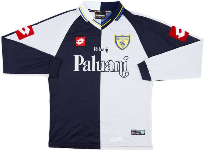 2003-04 Chievo Verona Away L/S Shirt - 8/10 - (S)