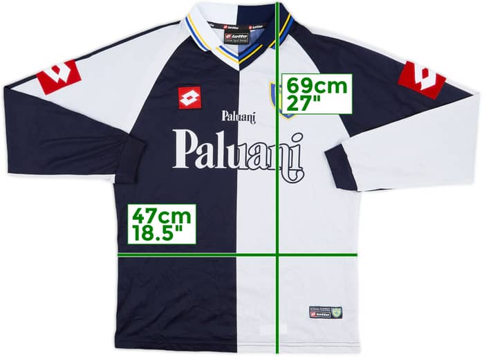 2003-04 Chievo Verona Away L/S Shirt - 8/10 - (S)