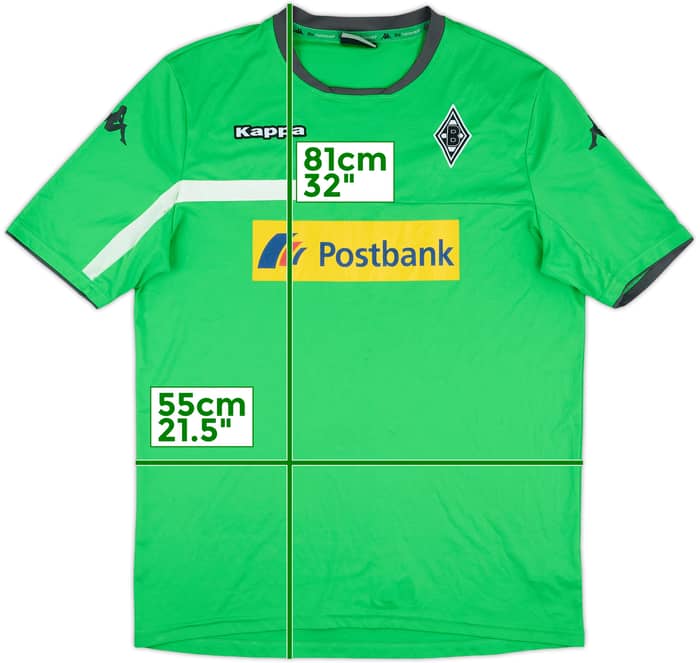 2014-15 Borussia Monchengladbach Kappa Training Shirt - 6/10 - (XL)