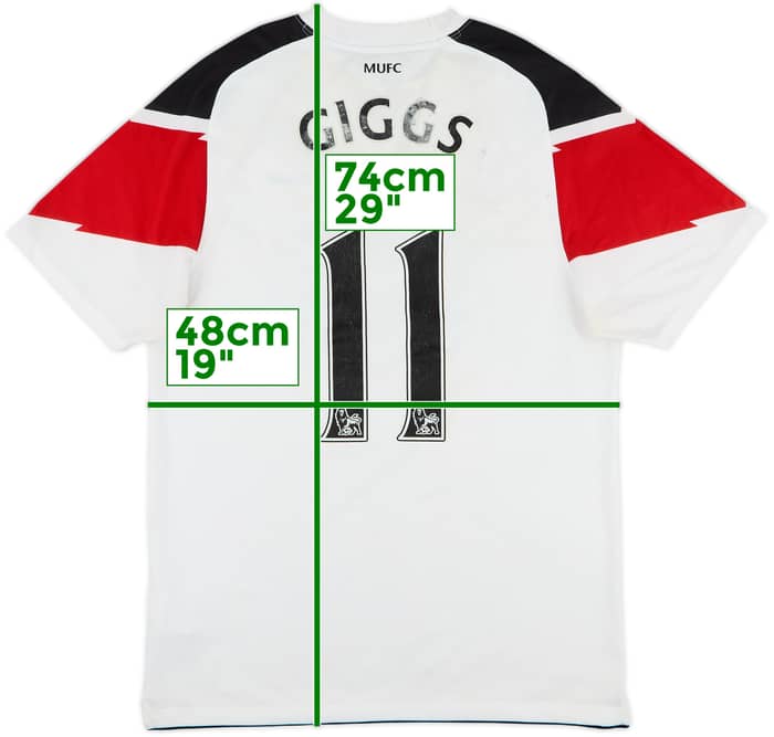 2010-12 Manchester United Away Shirt Giggs #11 - 4/10 - (S)