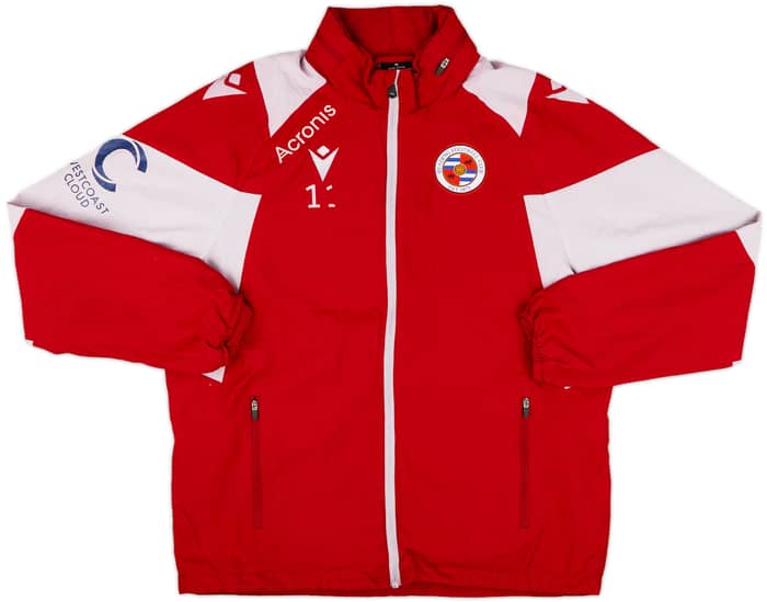 2019-20 Reading Player Issue Macron Track Jacket - 5/10 - (M)