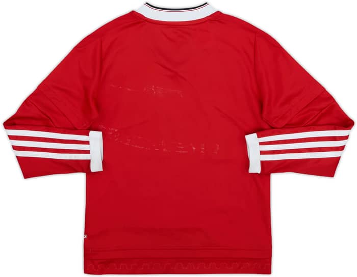 2015-16 Manchester United Home L/S Shirt - 6/10 - (S.Boys)