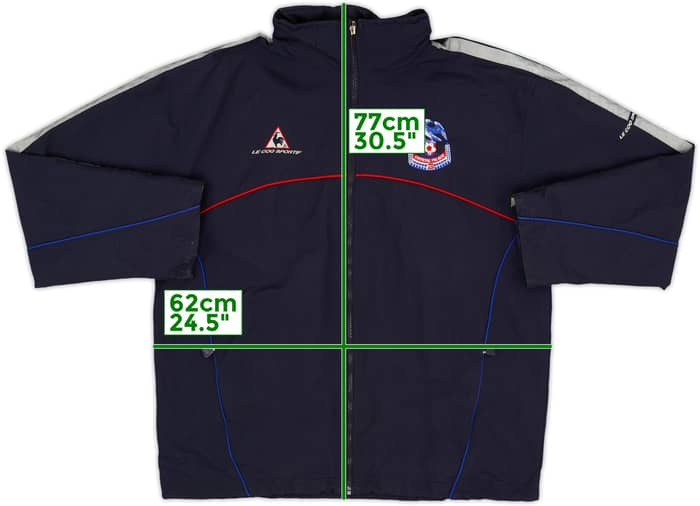 2001-03 Crystal Palace Le Coq Sportif Padded Bench Coat - 8/10 - (XL)