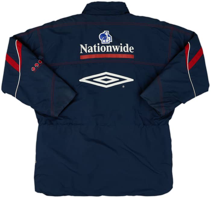 2004-06 England Umbro Padded Bench Coat - 3/10 - (S)