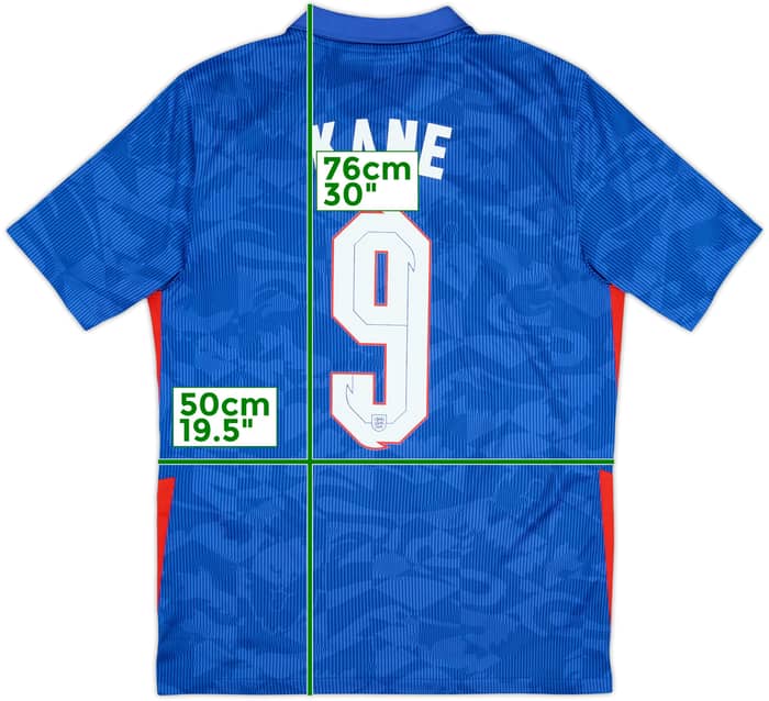 2020-21 England Away Shirt Kane #9 - 10/10 - (M)