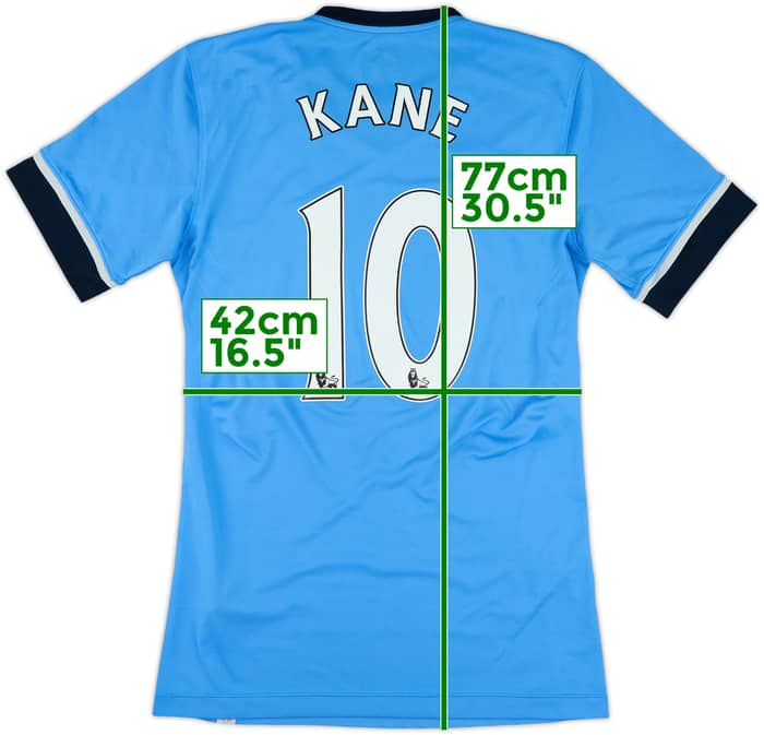 2015-16 Tottenham Away Shirt Kane #10 - 8/10 - (S)
