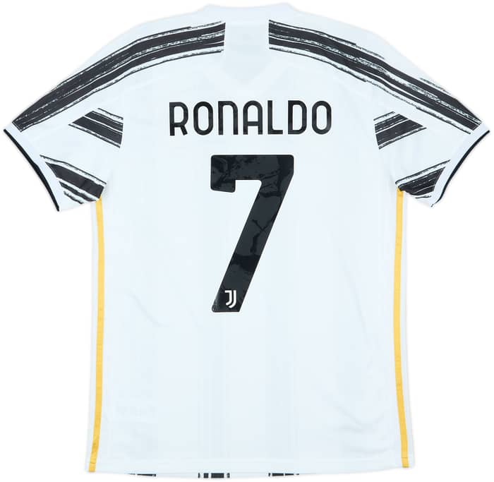 2020-21 Juventus Home Shirt Ronaldo #7 - 9/10 - (M)