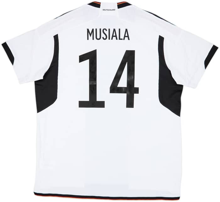 2022-23 Germany Authentic Home Shirt Musiala #14 - 8/10 - (XXL)