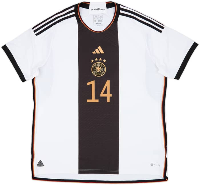 2022-23 Germany Authentic Home Shirt Musiala #14 - 8/10 - (XXL)