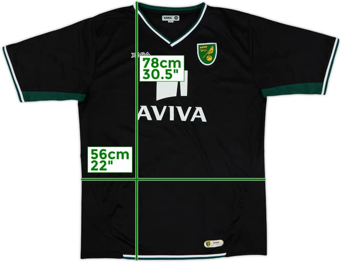 2008-10 Norwich Away Shirt - 8/10 - (L)