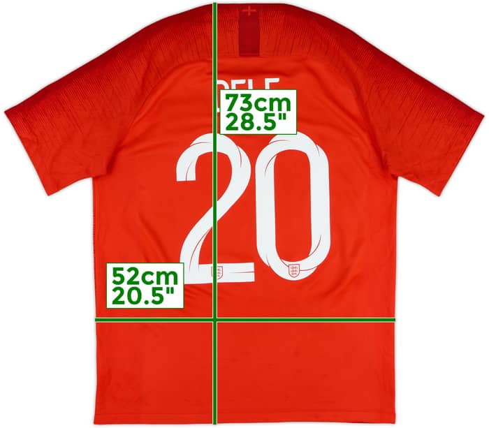 2018-19 England Away Shirt Dele #20 - 10/10 - (M)