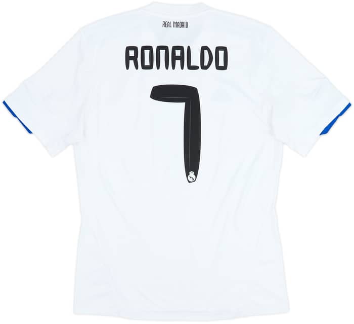 2010-11 Real Madrid Home Shirt Ronaldo #7 - 9/10 - (L)