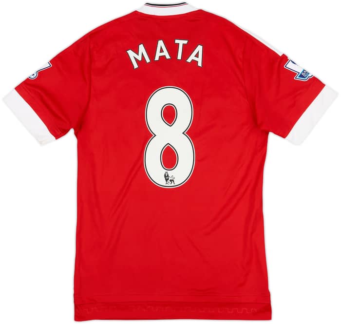 2015-16 Manchester United Home Shirt Mata #8 - 7/10 - (XS)