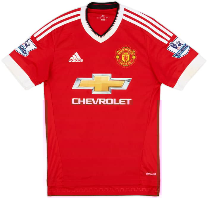 2015-16 Manchester United Home Shirt Mata #8 - 7/10 - (XS)