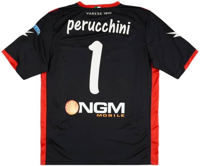2014-15 Varese Match Issue Third/GK S/S Shirt Perucchini #1
