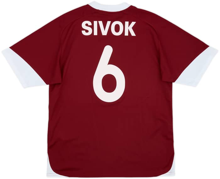2006-07 Sparta Prague Home Shirt Sivok #6 - 8/10 - (M)