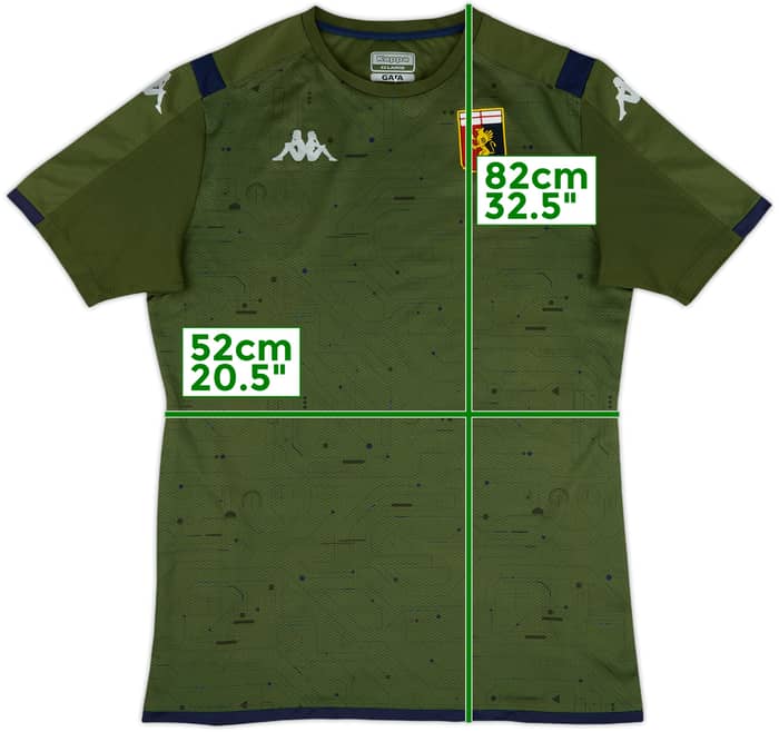 2020-21 Genoa Kappa Training Shirt - 9/10 - (XL)